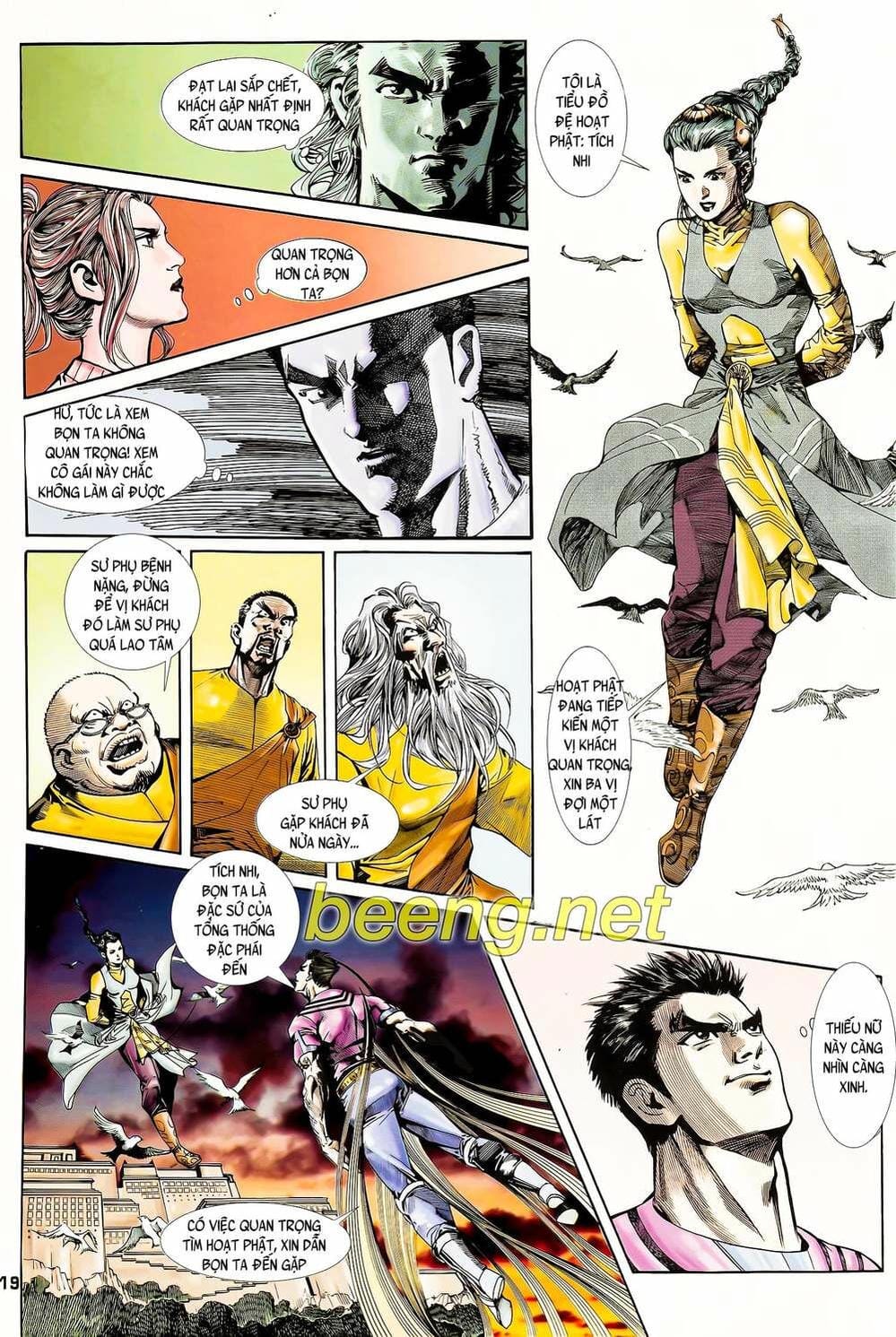 Truyện Tranh Long Hổ 5 Thế trang 8