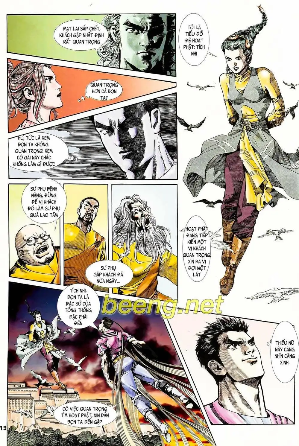 Truyện Tranh Long Hổ 5 Thế trang 8