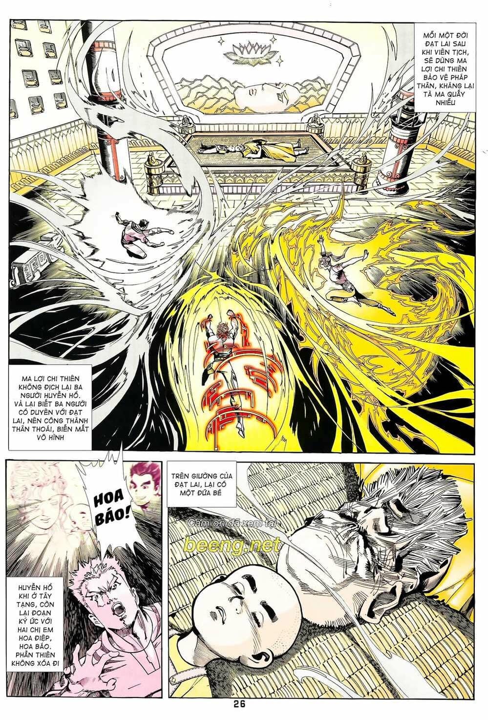 Truyện Tranh Long Hổ 5 Thế trang 8