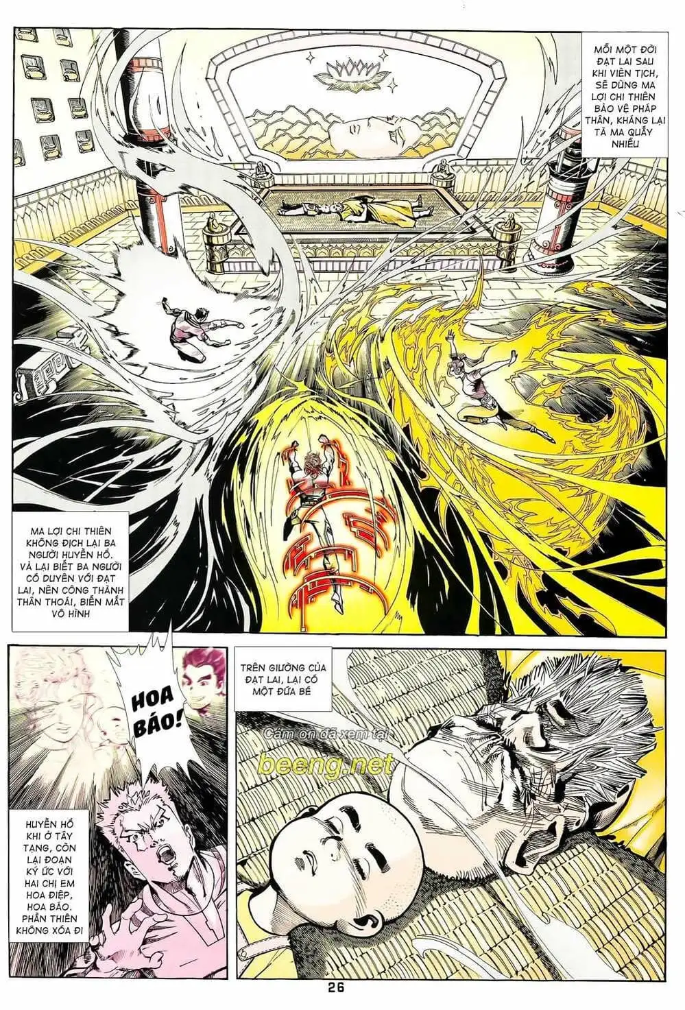 Truyện Tranh Long Hổ 5 Thế trang 8