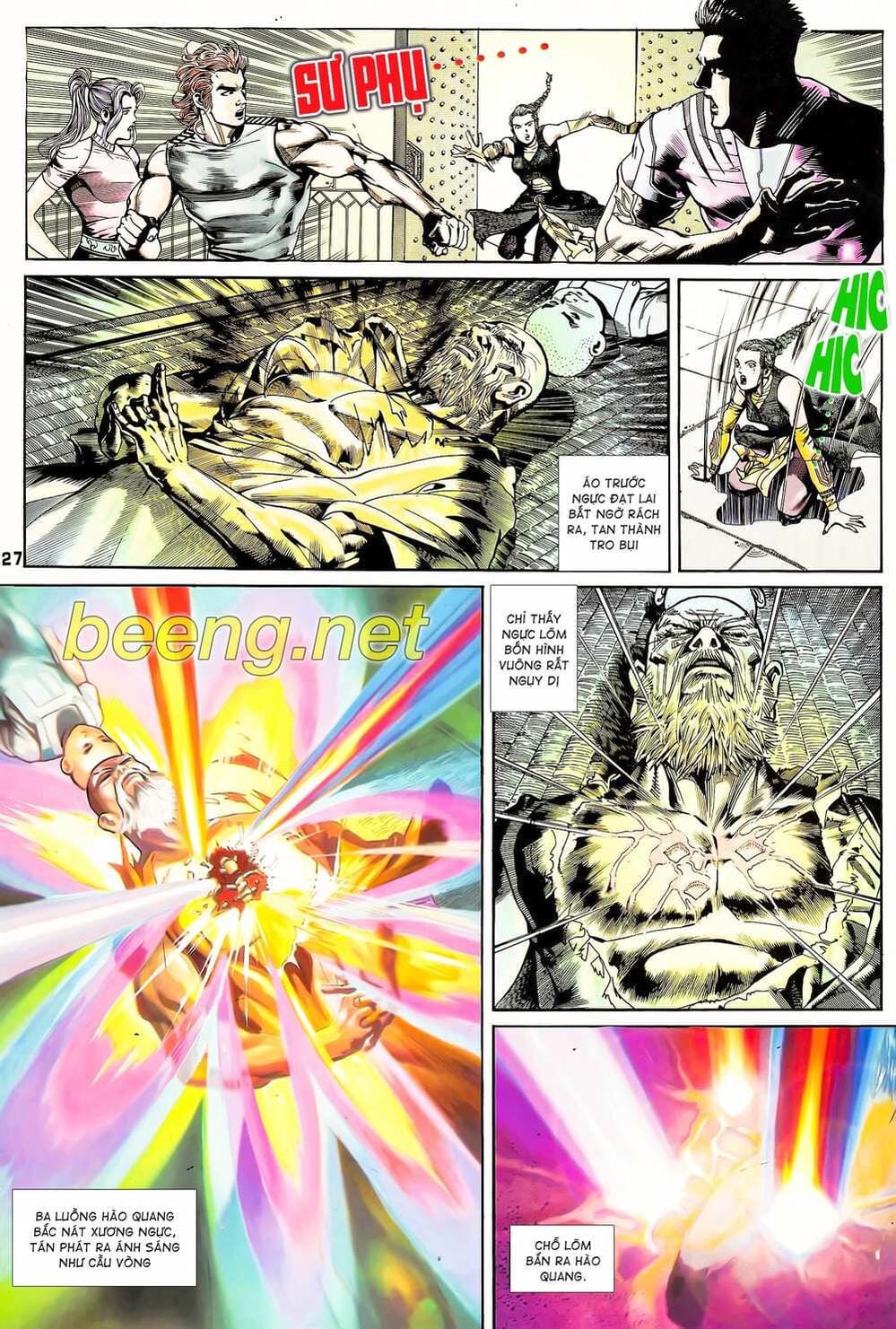 Truyện Tranh Long Hổ 5 Thế trang 8
