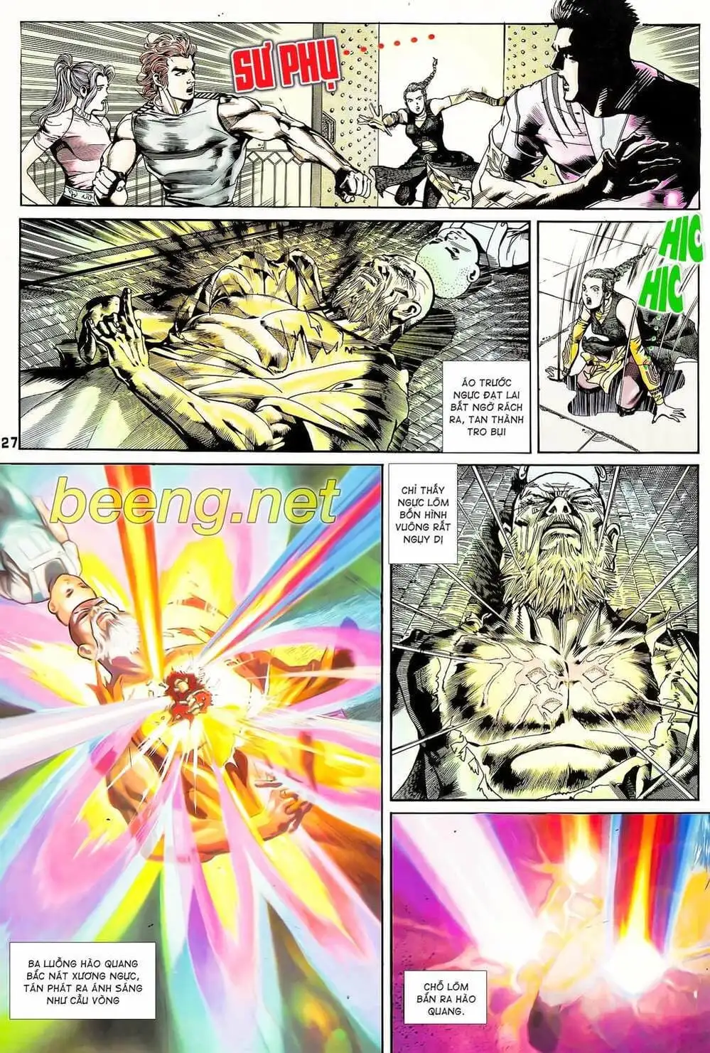 Truyện Tranh Long Hổ 5 Thế trang 8