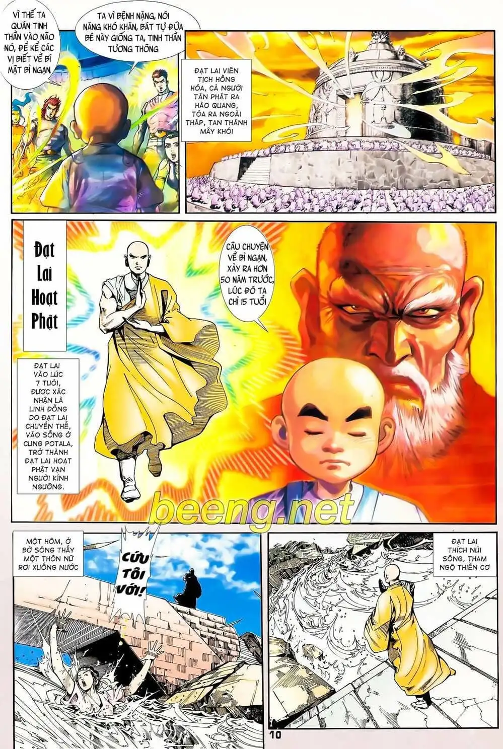 Truyện Tranh Long Hổ 5 Thế trang 8