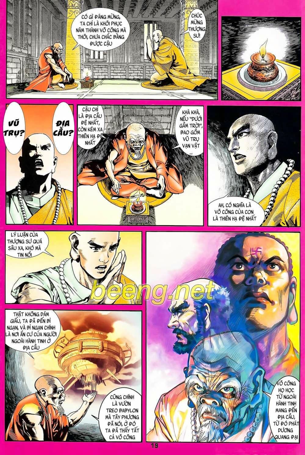 Truyện Tranh Long Hổ 5 Thế trang 8