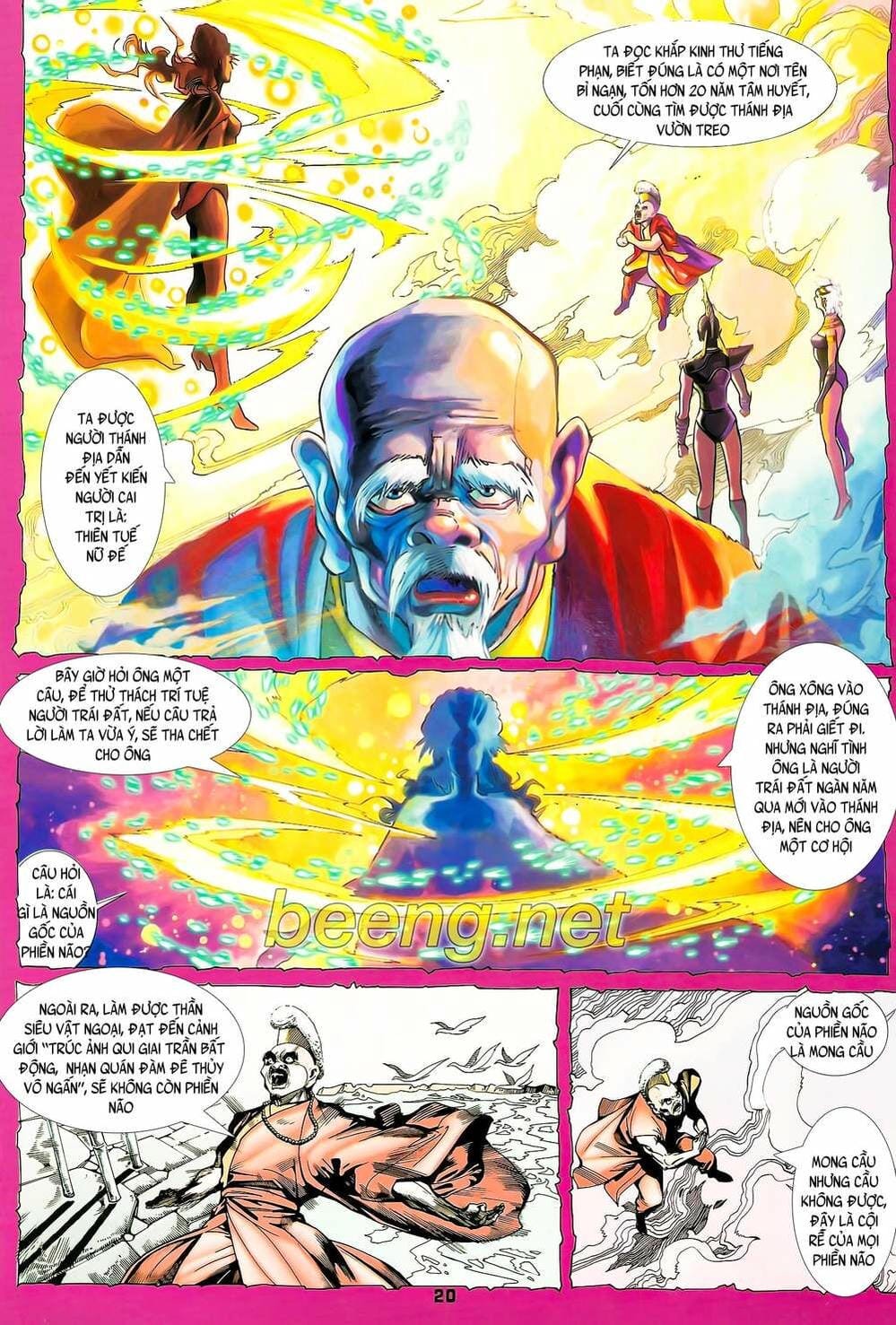 Truyện Tranh Long Hổ 5 Thế trang 8