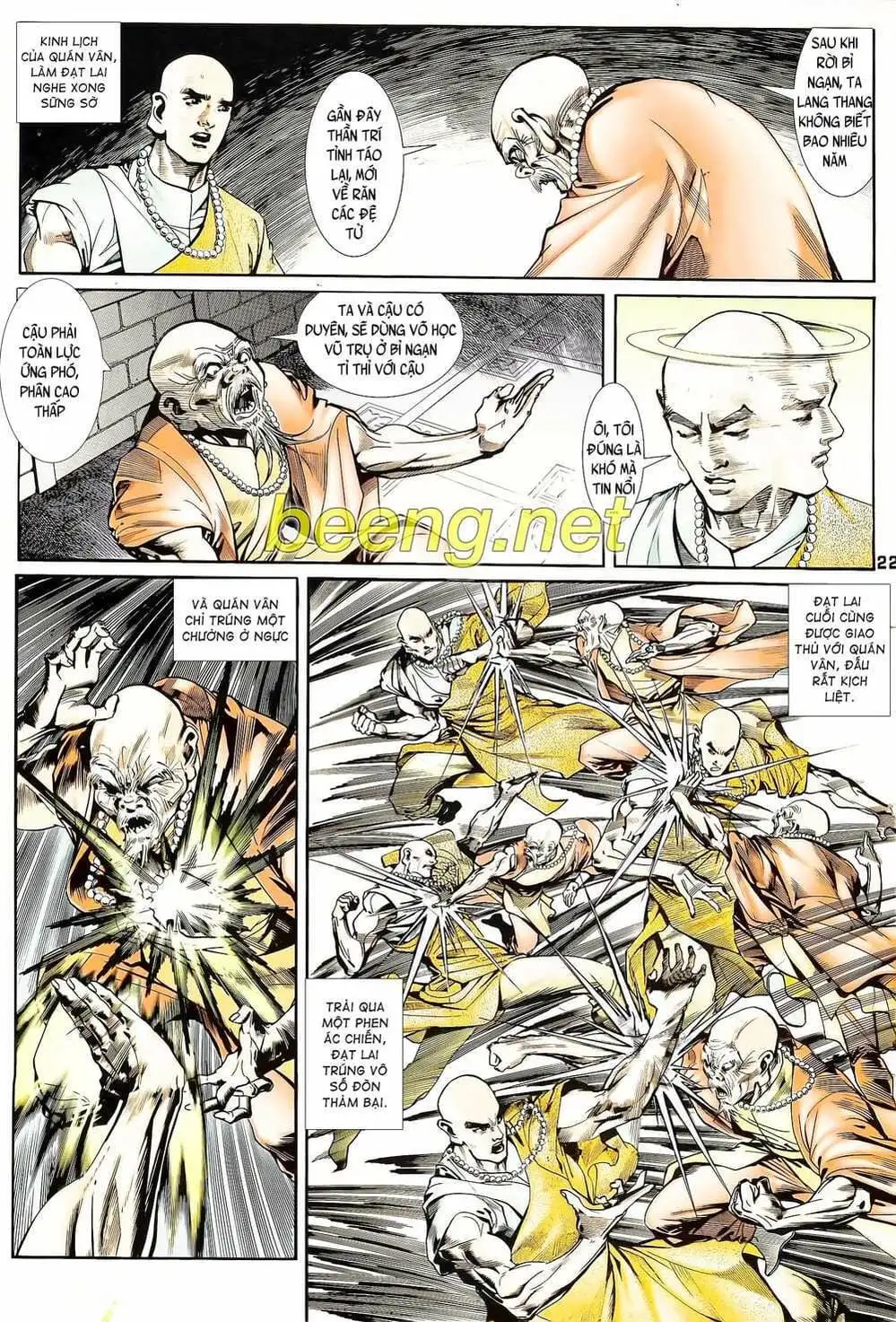 Truyện Tranh Long Hổ 5 Thế trang 8