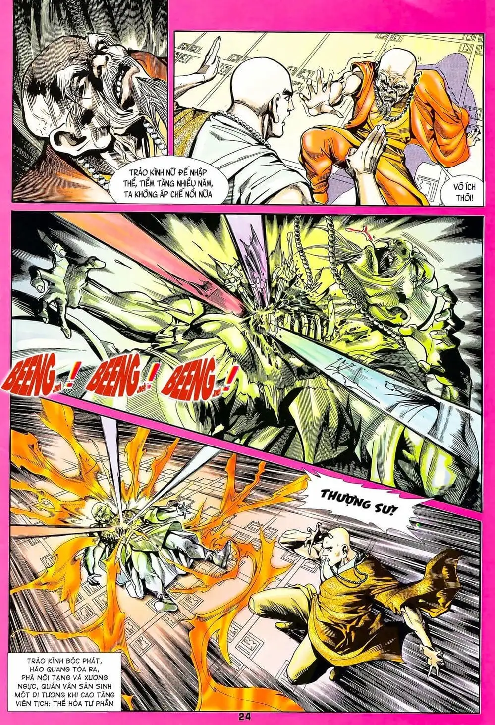 Truyện Tranh Long Hổ 5 Thế trang 8