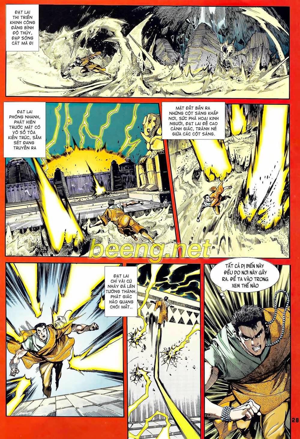 Truyện Tranh Long Hổ 5 Thế trang 8