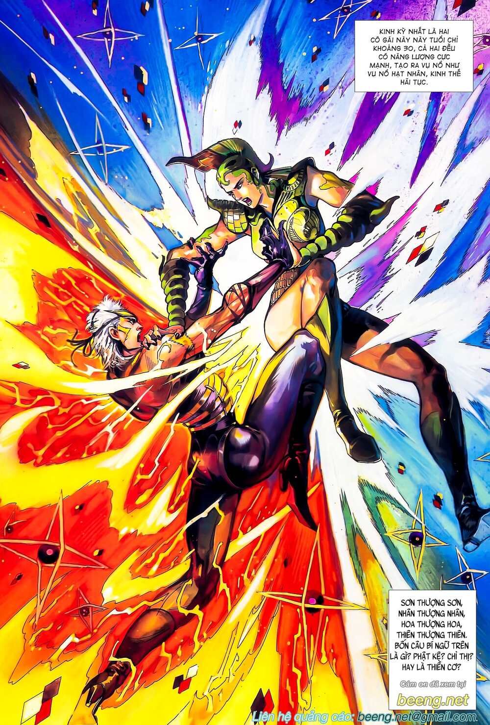 Truyện Tranh Long Hổ 5 Thế trang 8