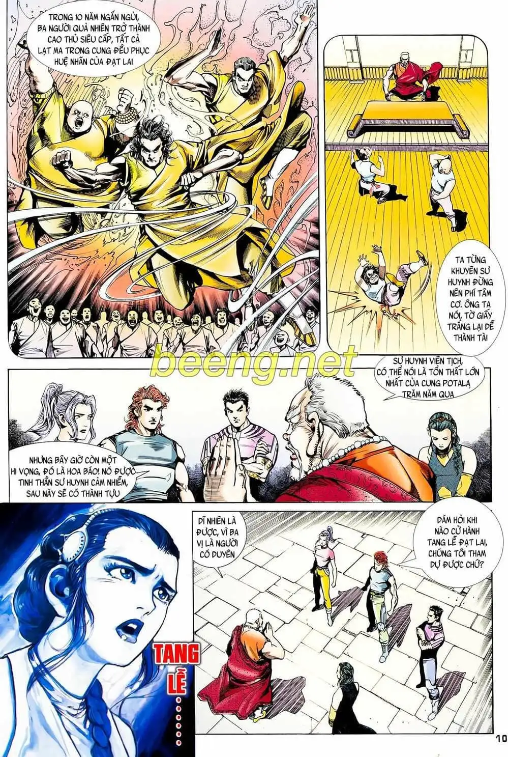 Truyện Tranh Long Hổ 5 Thế trang 8