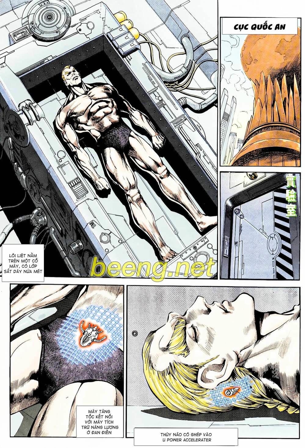 Truyện Tranh Long Hổ 5 Thế trang 8