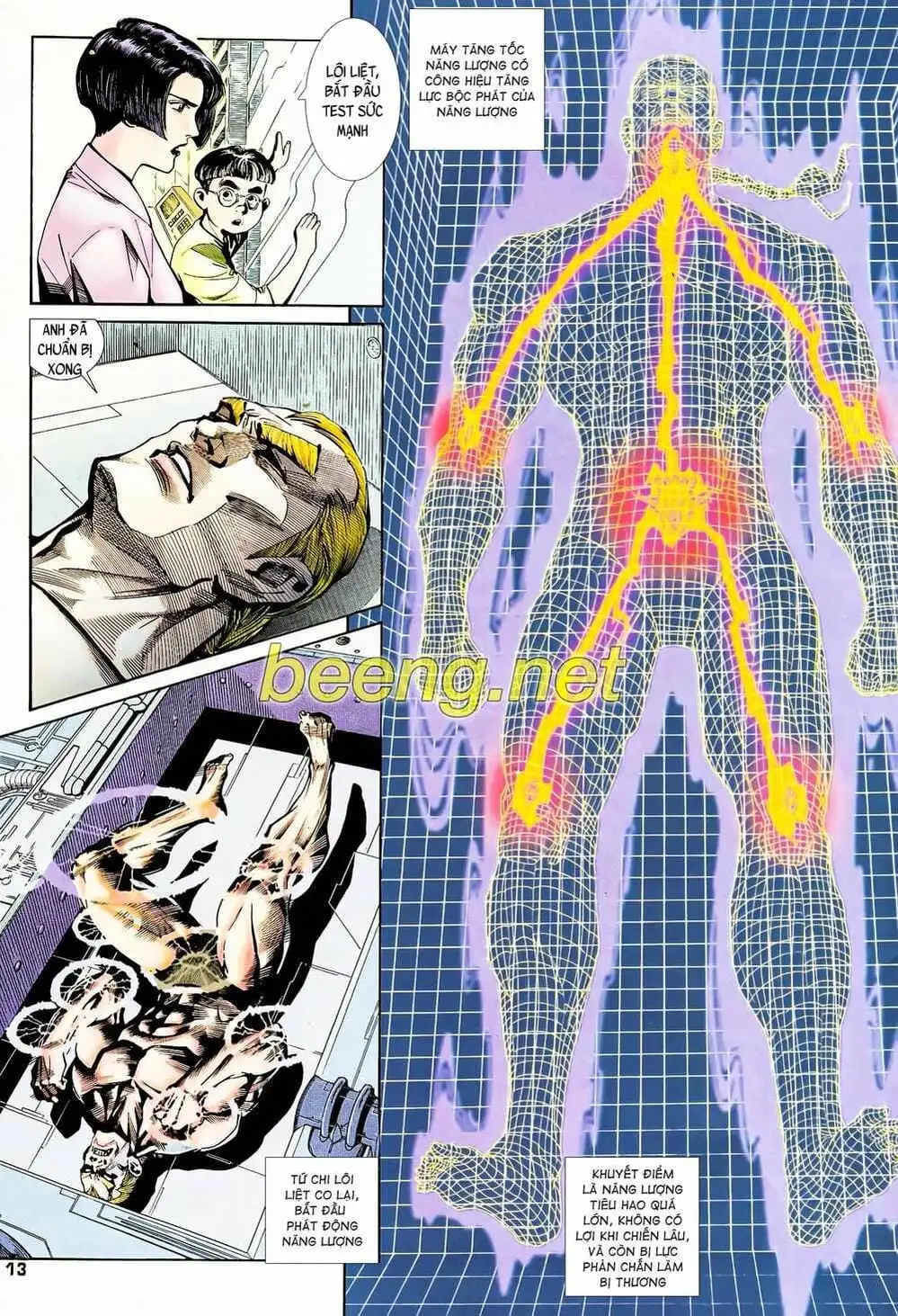 Truyện Tranh Long Hổ 5 Thế trang 8