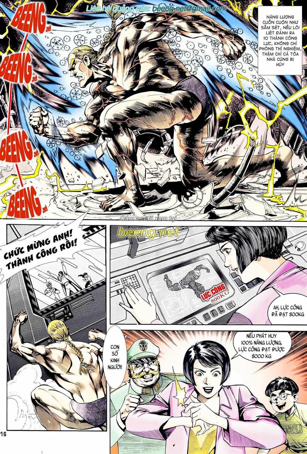 Truyện Tranh Long Hổ 5 Thế trang 8