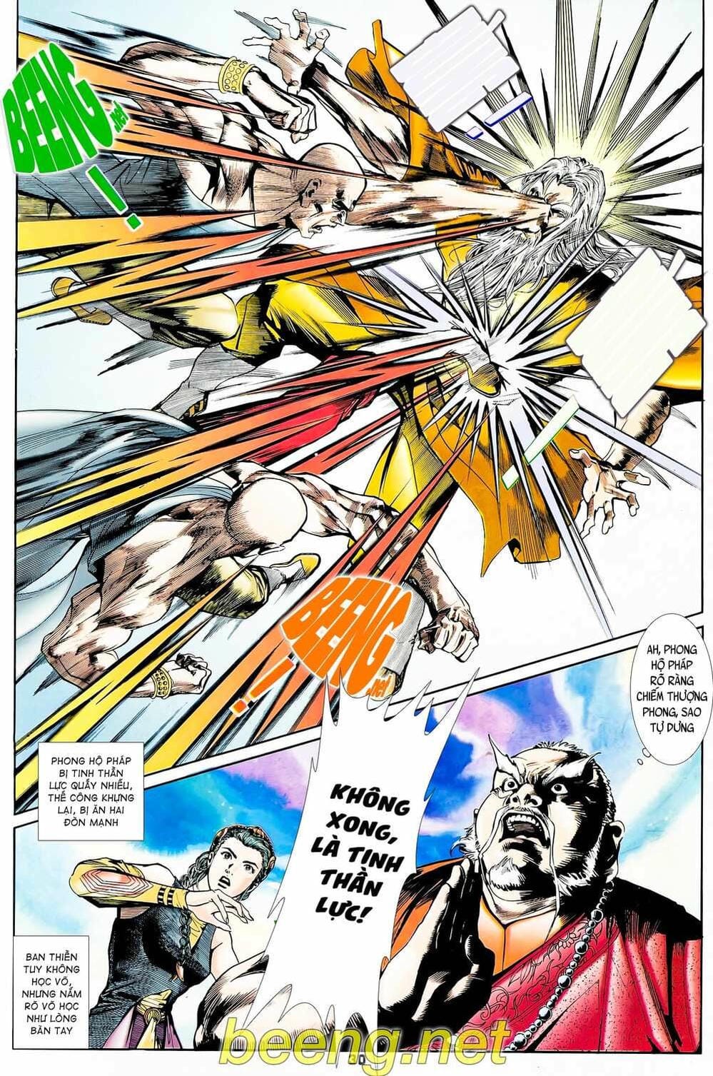 Truyện Tranh Long Hổ 5 Thế trang 8
