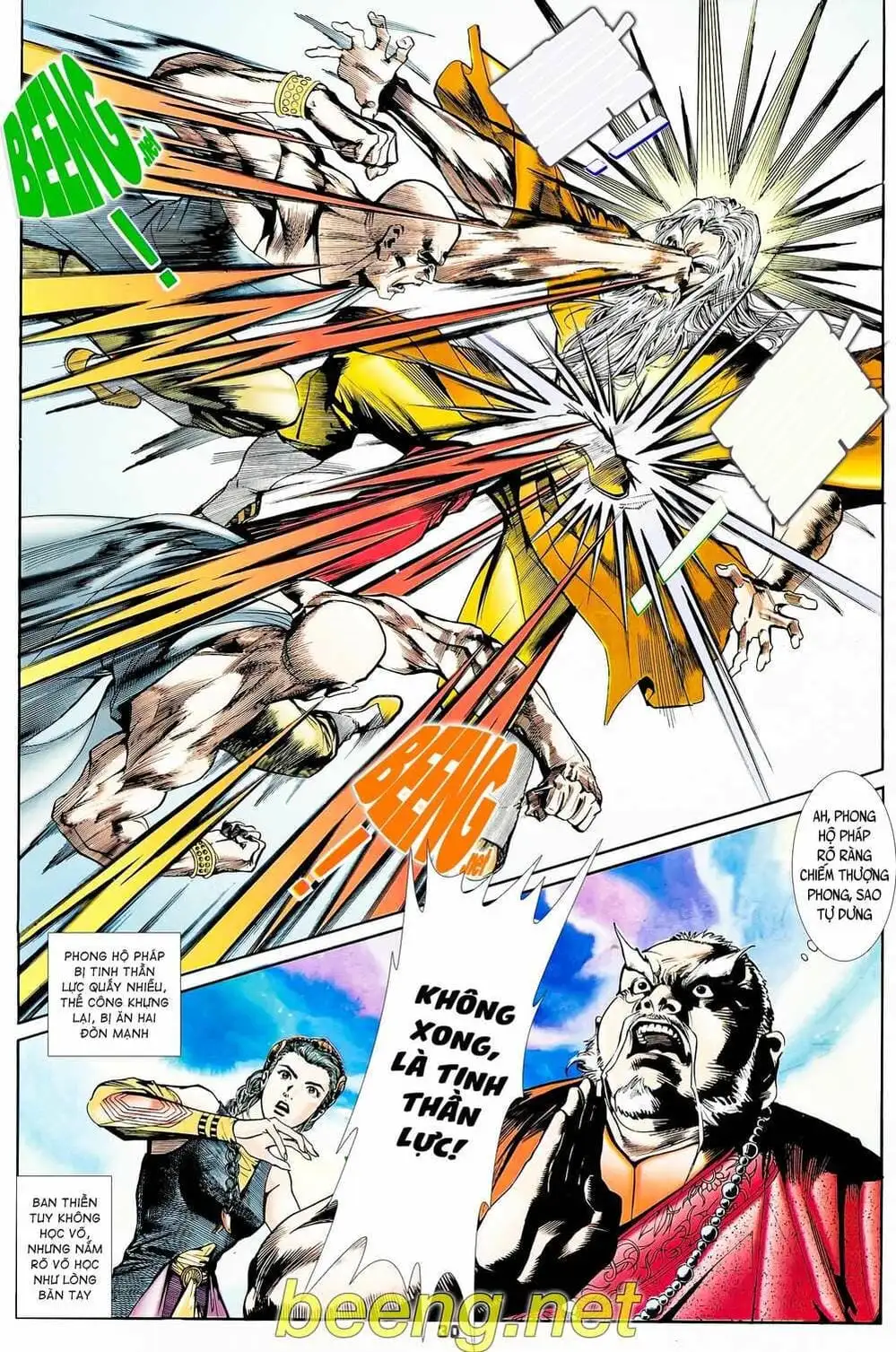 Truyện Tranh Long Hổ 5 Thế trang 8