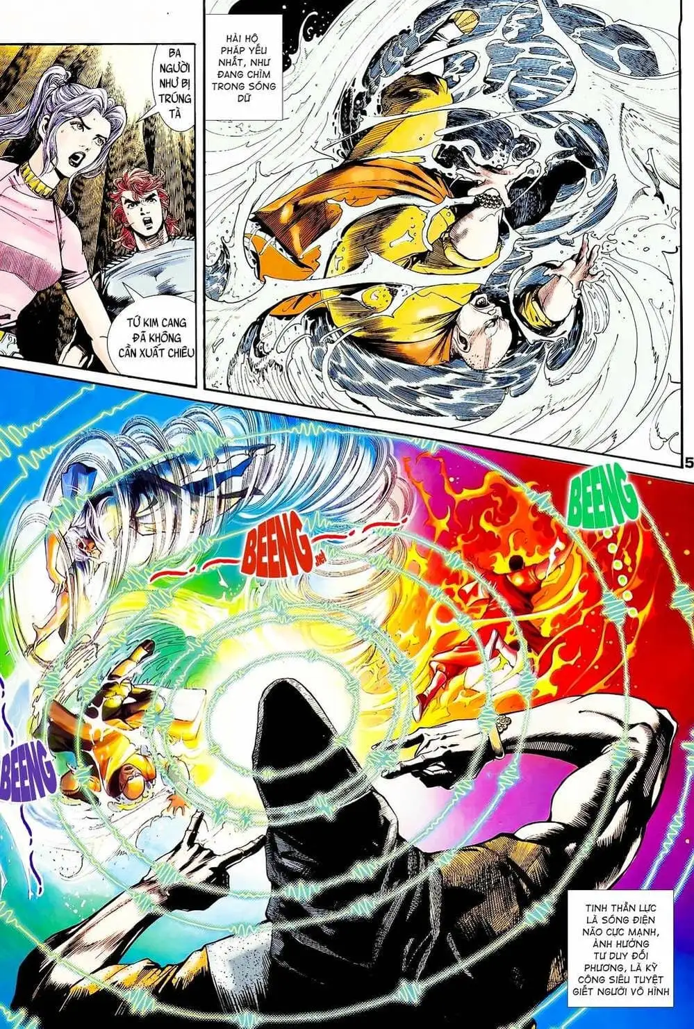 Truyện Tranh Long Hổ 5 Thế trang 8