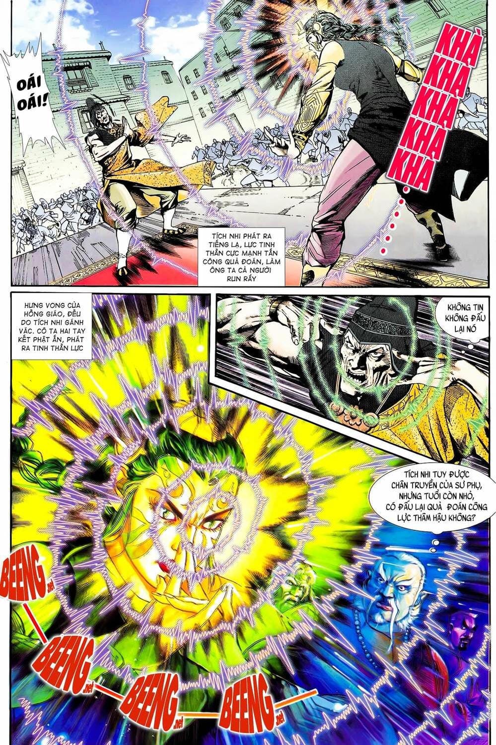 Truyện Tranh Long Hổ 5 Thế trang 8