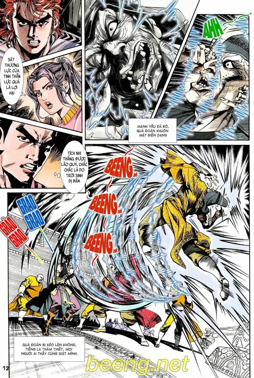 Truyện Tranh Long Hổ 5 Thế trang 8