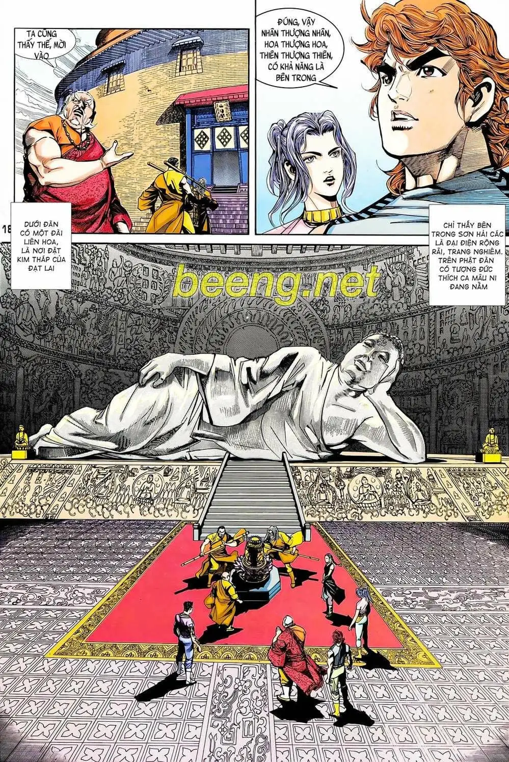 Truyện Tranh Long Hổ 5 Thế trang 8