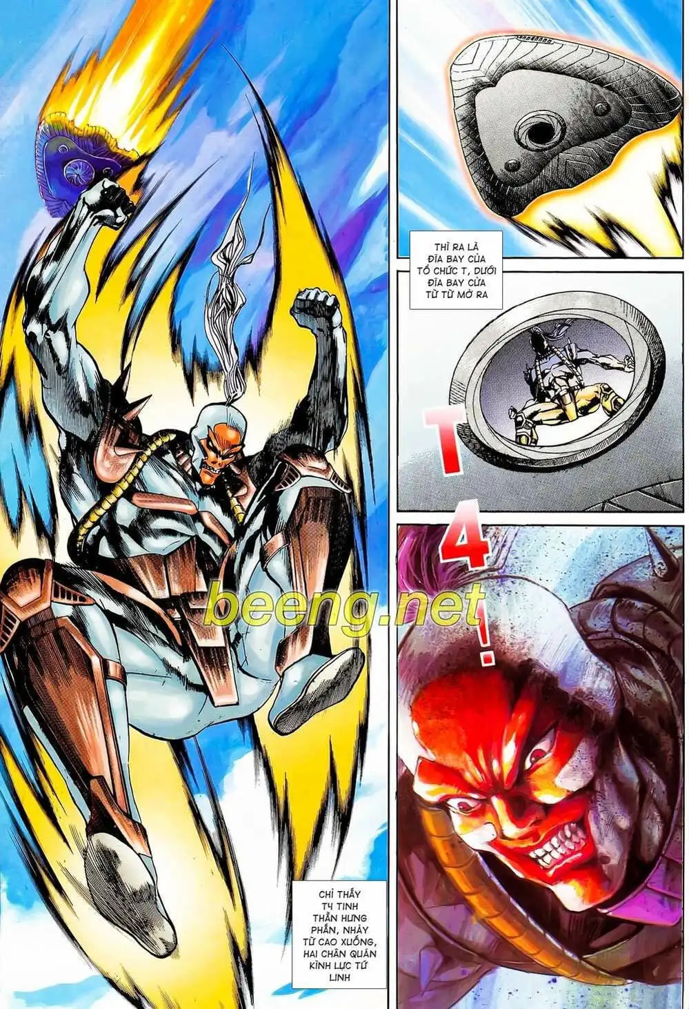 Truyện Tranh Long Hổ 5 Thế trang 8
