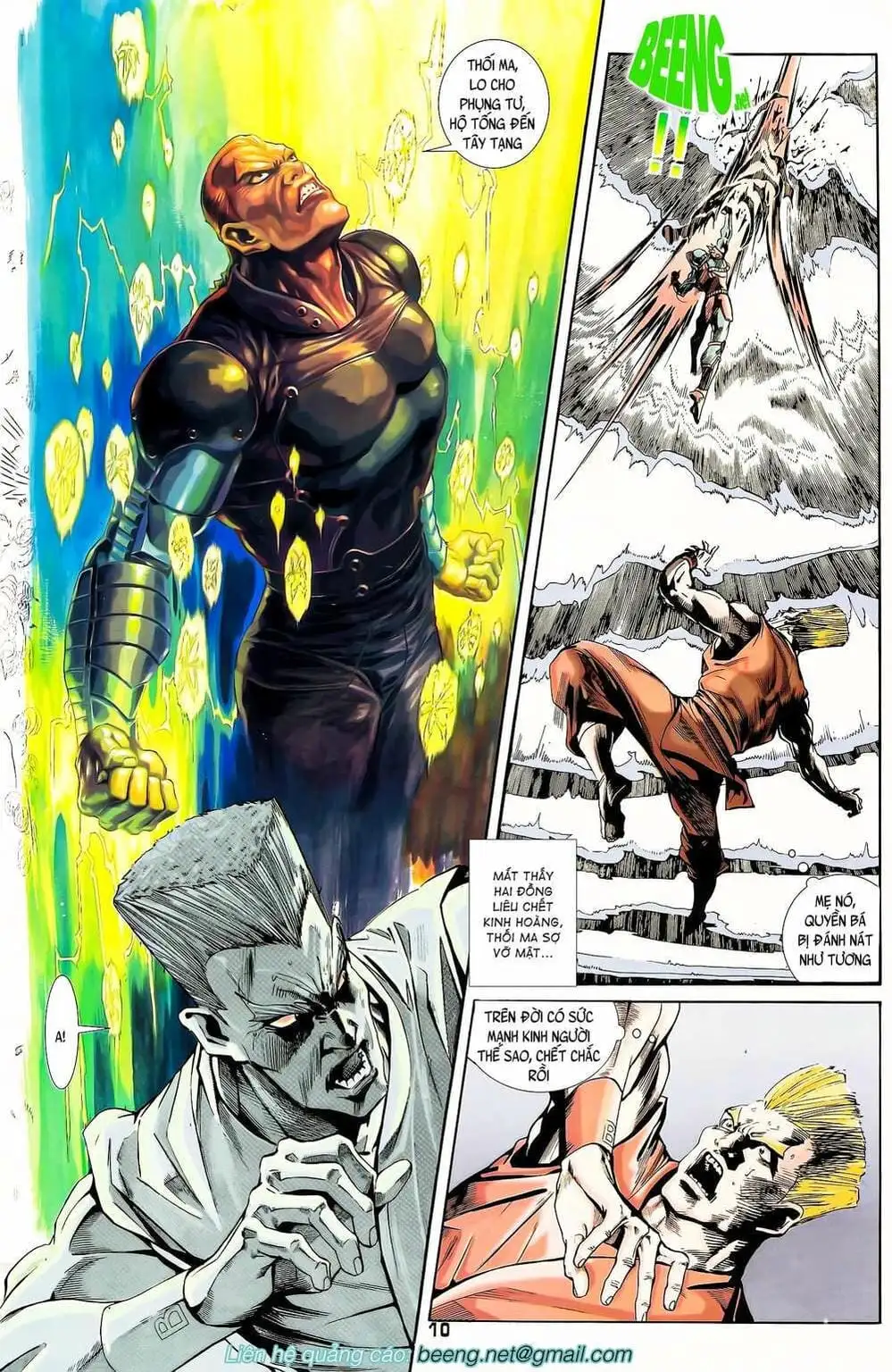 Truyện Tranh Long Hổ 5 Thế trang 8