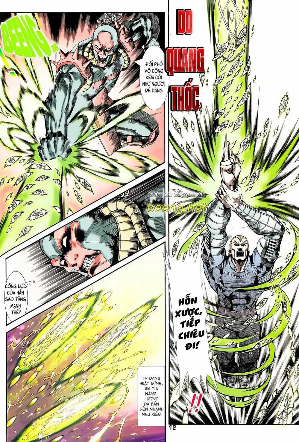 Truyện Tranh Long Hổ 5 Thế trang 8