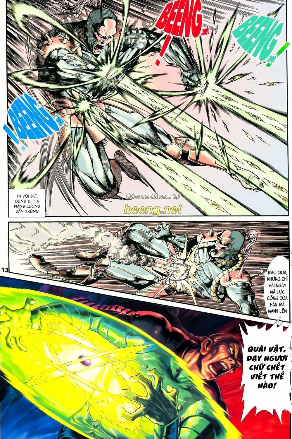 Truyện Tranh Long Hổ 5 Thế trang 8