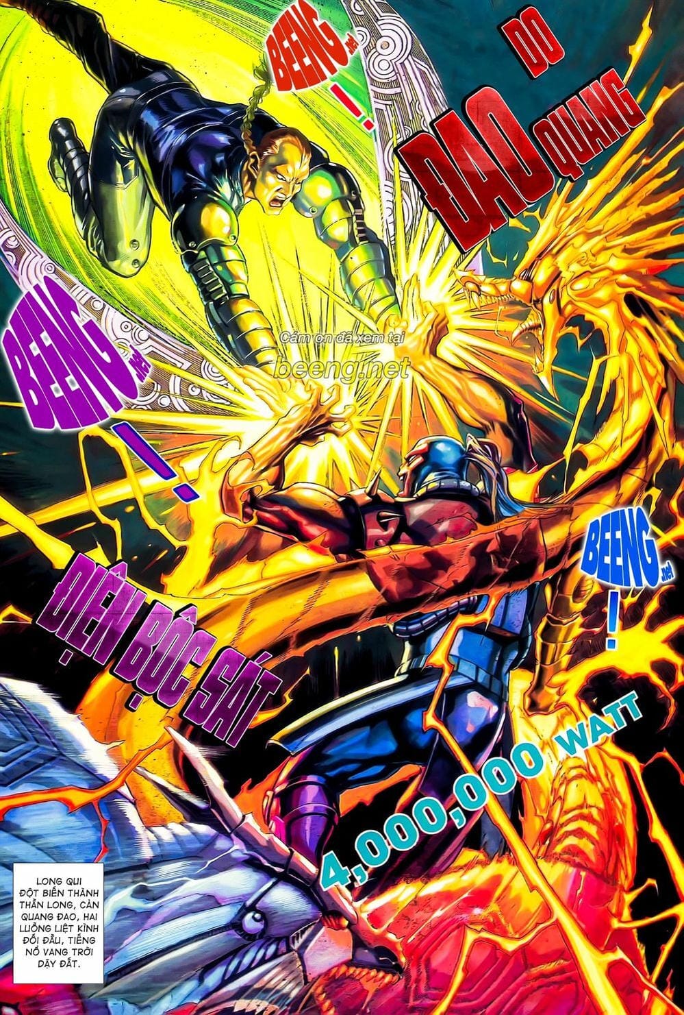 Truyện Tranh Long Hổ 5 Thế trang 8