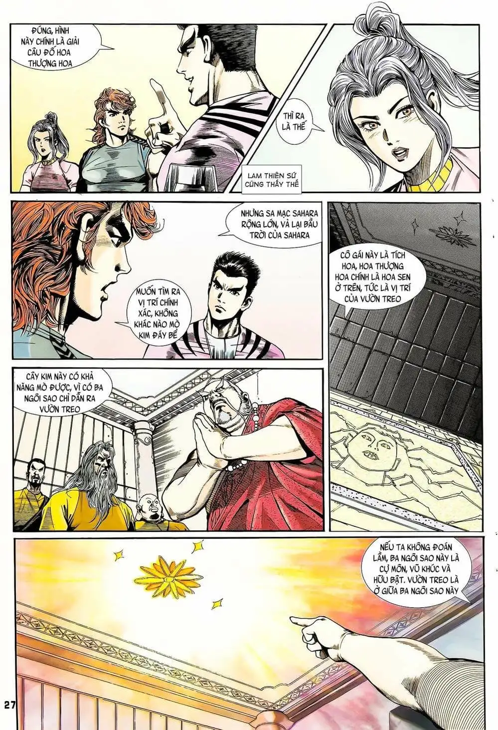 Truyện Tranh Long Hổ 5 Thế trang 8