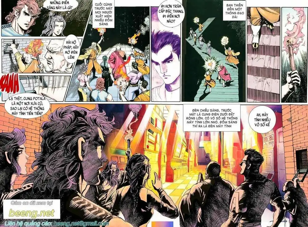 Truyện Tranh Long Hổ 5 Thế trang 8