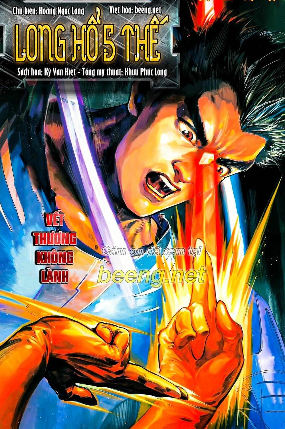 Truyện Tranh Long Hổ 5 Thế trang 8