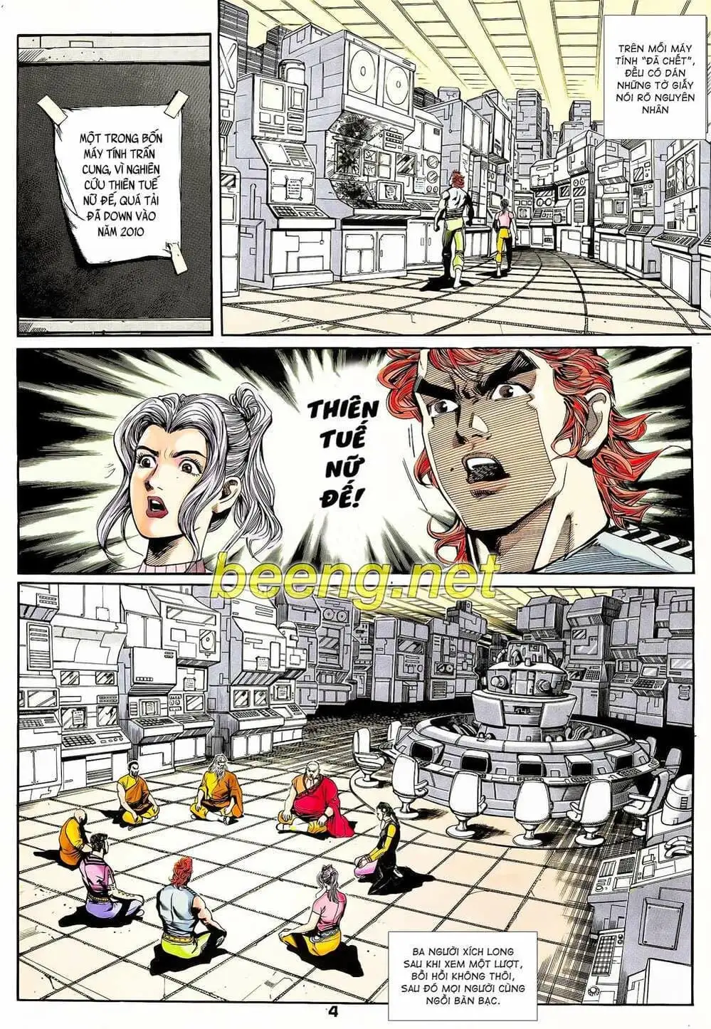 Truyện Tranh Long Hổ 5 Thế trang 8