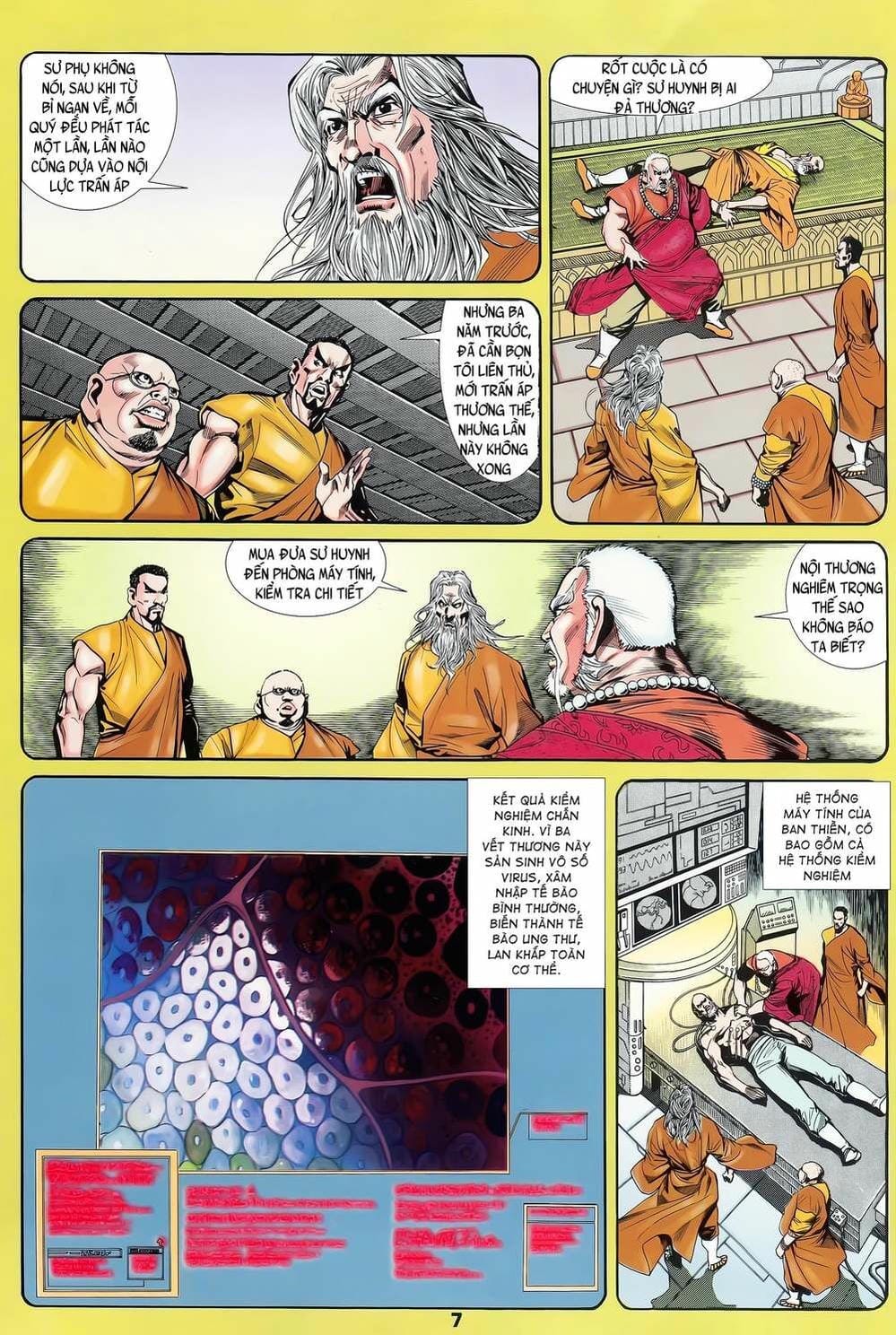 Truyện Tranh Long Hổ 5 Thế trang 8