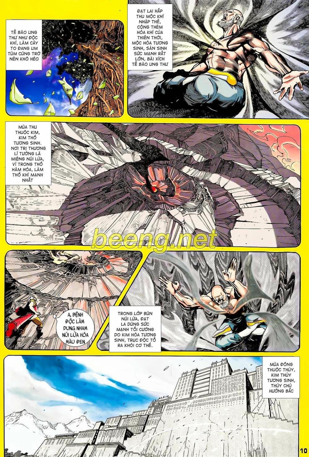 Truyện Tranh Long Hổ 5 Thế trang 8