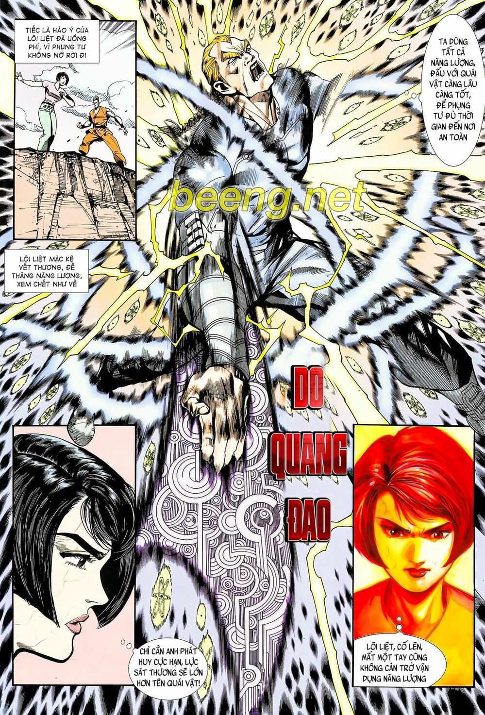 Truyện Tranh Long Hổ 5 Thế trang 8