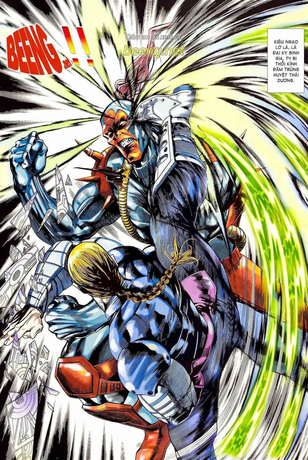 Truyện Tranh Long Hổ 5 Thế trang 8