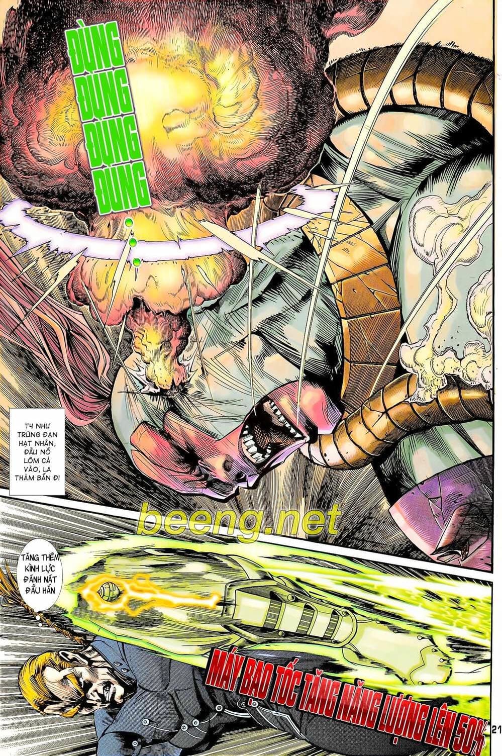 Truyện Tranh Long Hổ 5 Thế trang 8