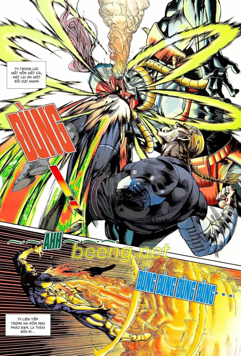 Truyện Tranh Long Hổ 5 Thế trang 8