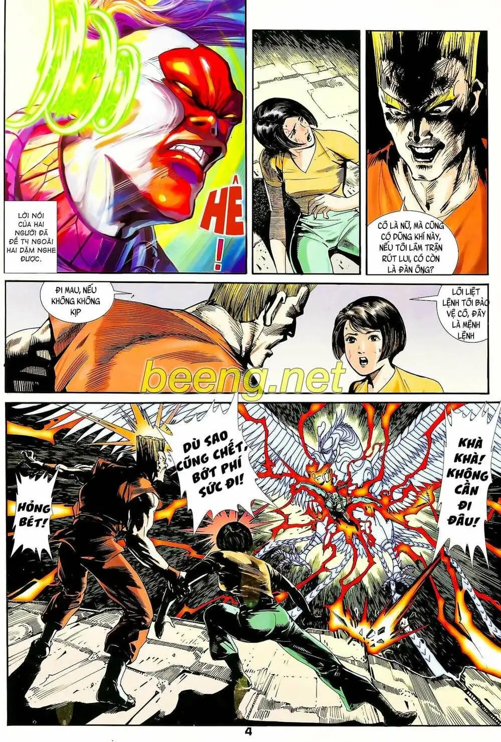 Truyện Tranh Long Hổ 5 Thế trang 8