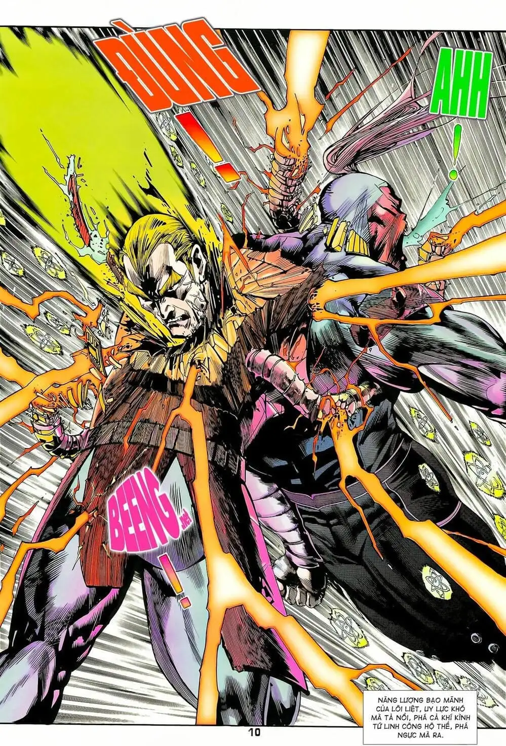 Truyện Tranh Long Hổ 5 Thế trang 8