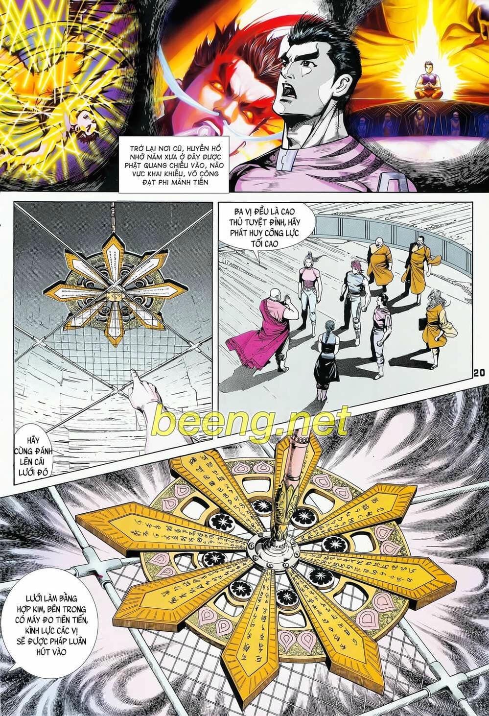 Truyện Tranh Long Hổ 5 Thế trang 8
