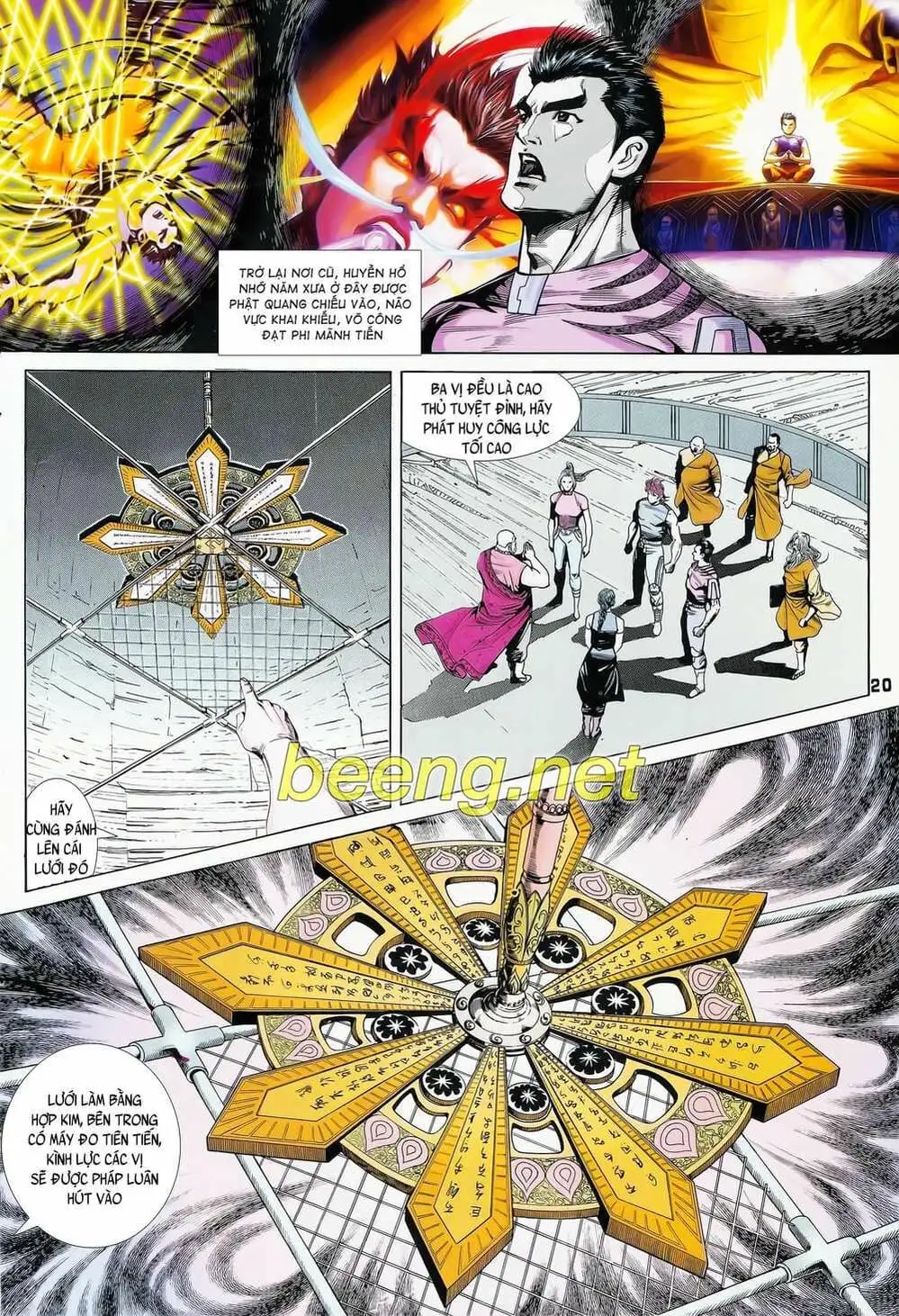 Truyện Tranh Long Hổ 5 Thế trang 8