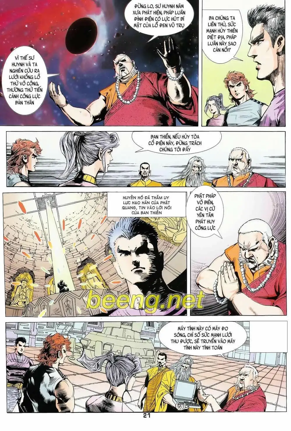 Truyện Tranh Long Hổ 5 Thế trang 8