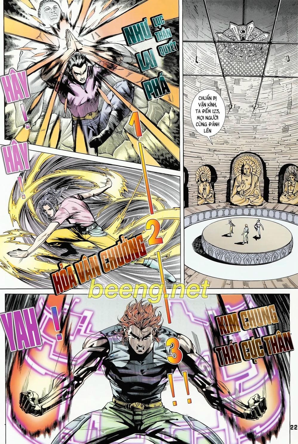 Truyện Tranh Long Hổ 5 Thế trang 8