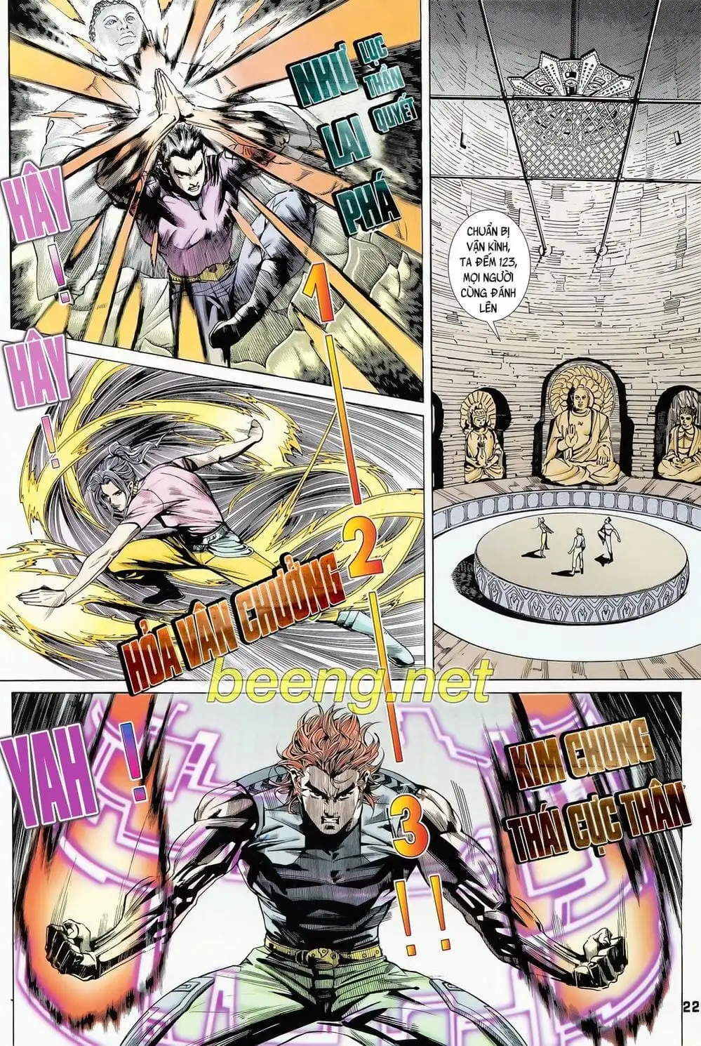 Truyện Tranh Long Hổ 5 Thế trang 8