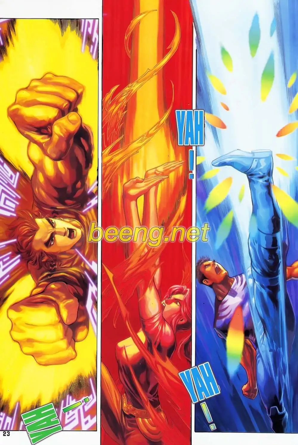 Truyện Tranh Long Hổ 5 Thế trang 8