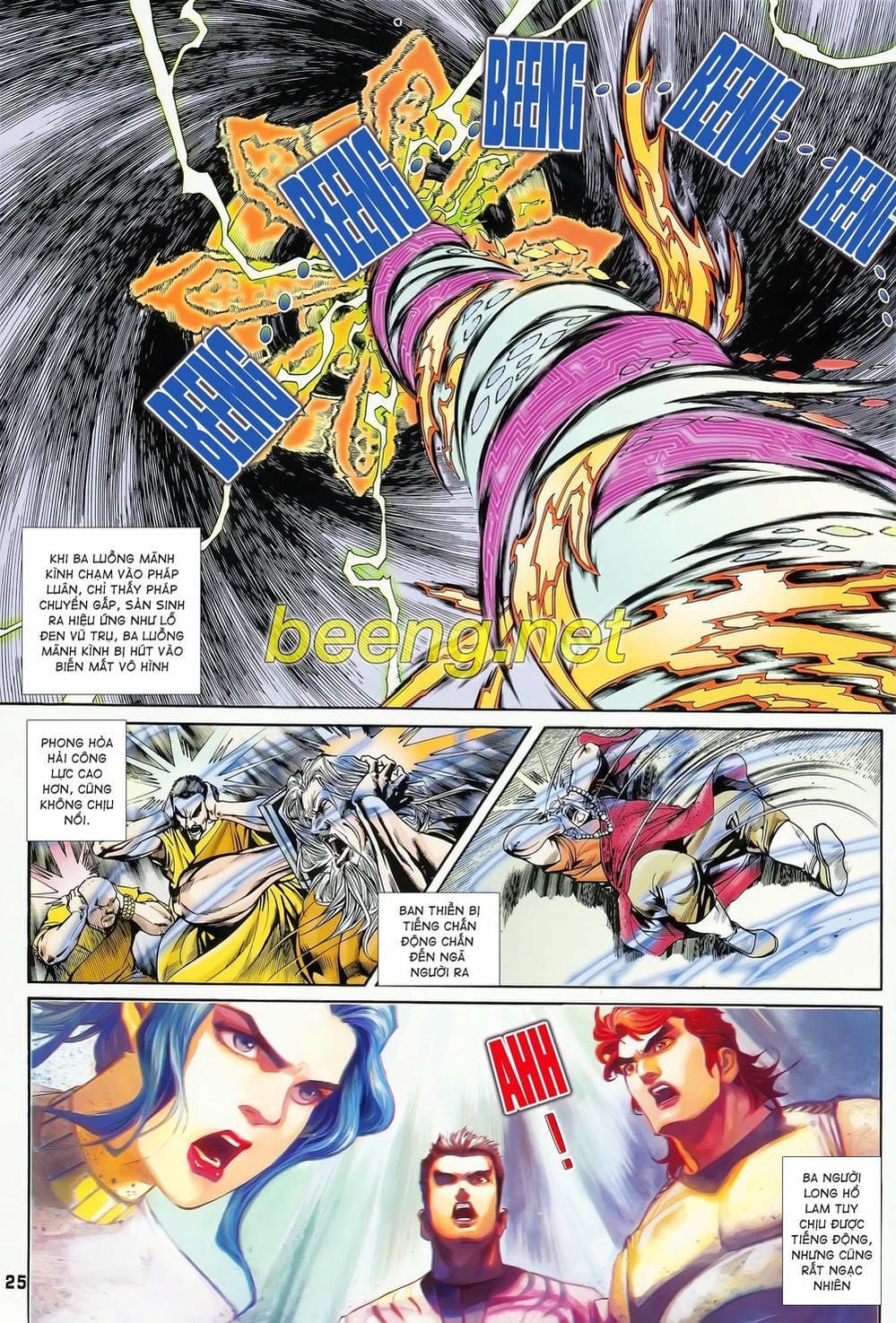 Truyện Tranh Long Hổ 5 Thế trang 8