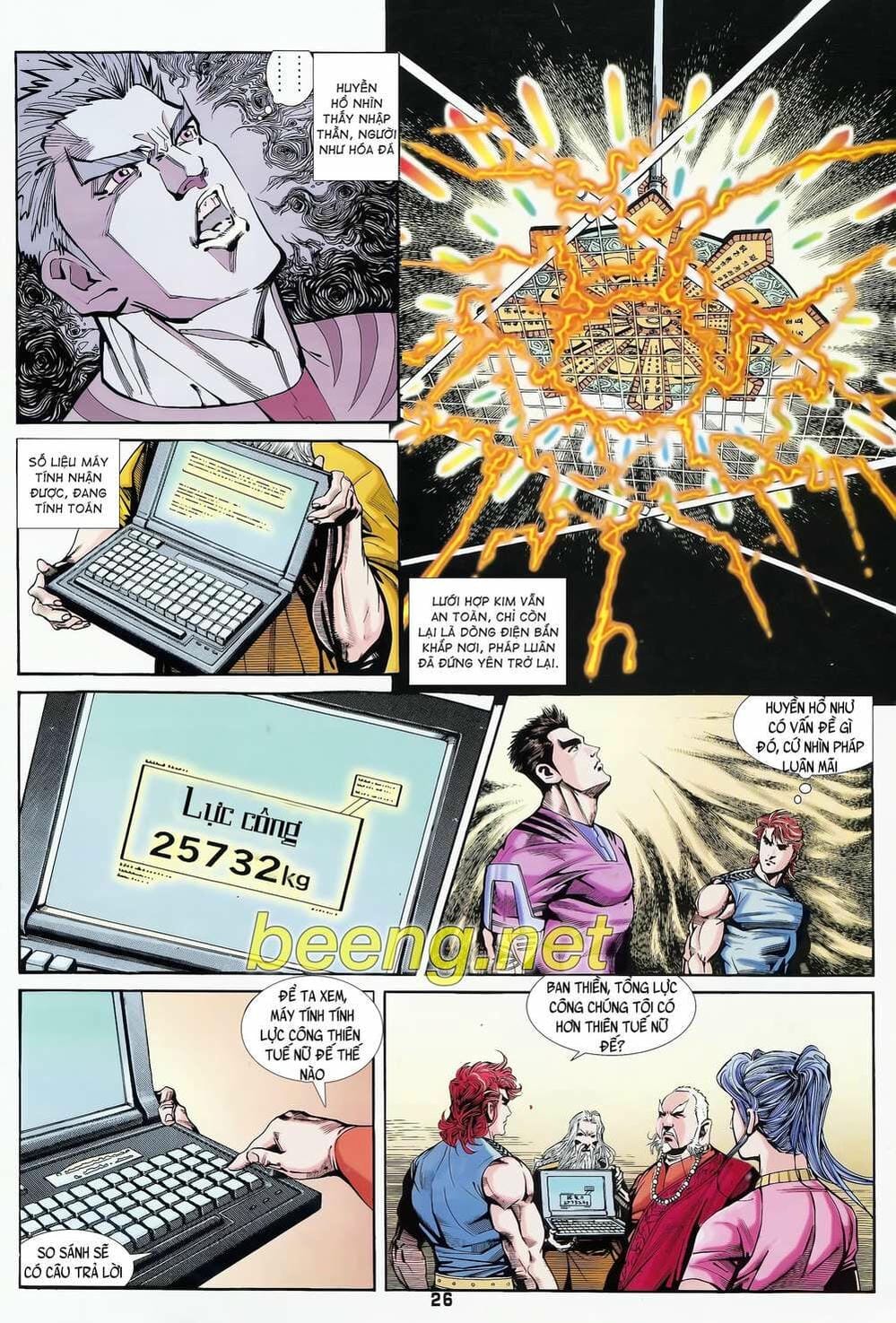 Truyện Tranh Long Hổ 5 Thế trang 8