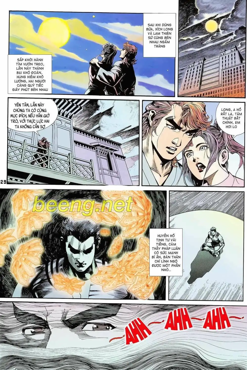 Truyện Tranh Long Hổ 5 Thế trang 8