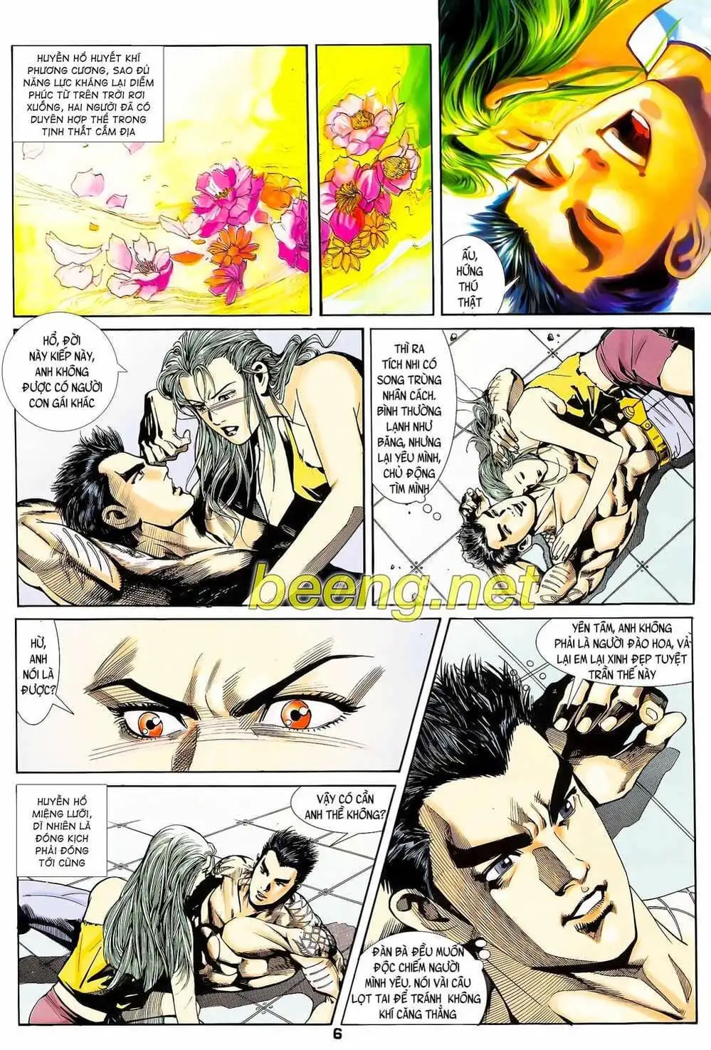 Truyện Tranh Long Hổ 5 Thế trang 8